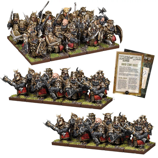 Kings of War Abyssal Dwarfs Ambush Starter Set - Tistaminis