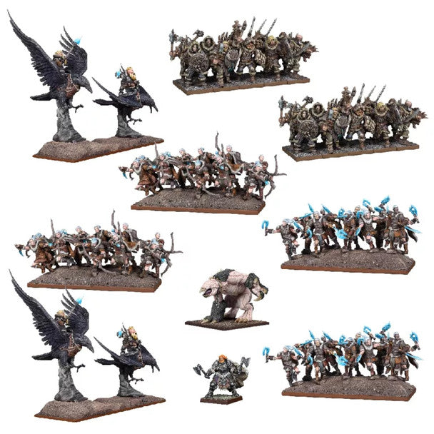 Kings of War Northern Alliance Mega Army Aug-23 Pre-Order - Tistaminis