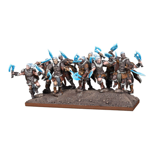 Kings of War Northern Alliance Icekin Hunter/ berserker Regiment Aug-23 Pre-Order - Tistaminis