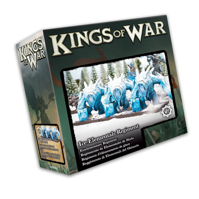 Kings of War Northern Alliance Ice Elemental Regiment New - Tistaminis