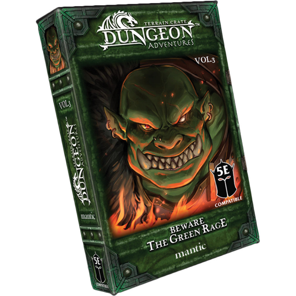 Dungeon Adventures Vol 3: Beware the Green Rage New - Tistaminis