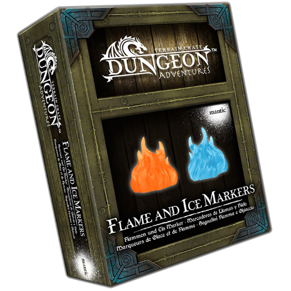 Dungeon Adventures: Flame and Ice Markers New - Tistaminis