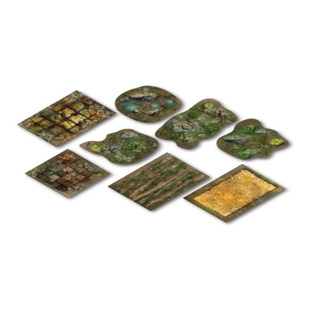 TerrainCrate: Fantasy Gaming Templates (x8) Dec-23 Pre-Order - Tistaminis