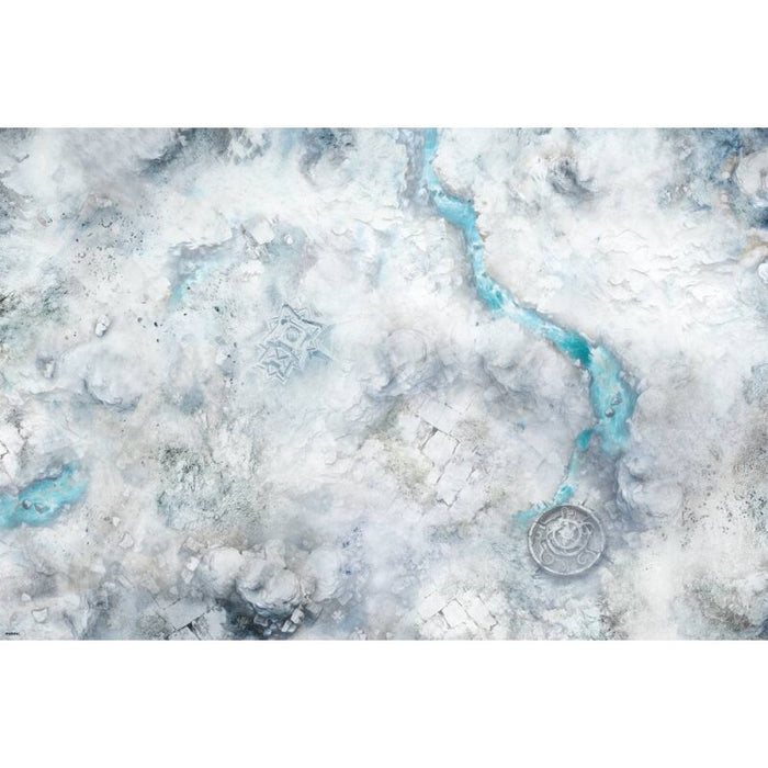 TerrainCrate: 6x4 Snowfield Battle Mat Feb 2025 Pre-Order