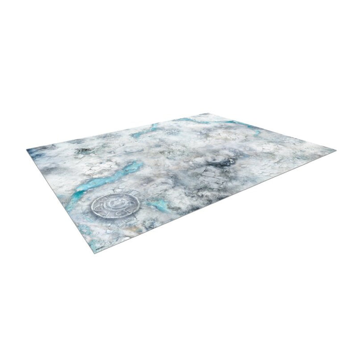 TerrainCrate: 44"x60" Snowfield battle mat Feb 2025 Pre-Order