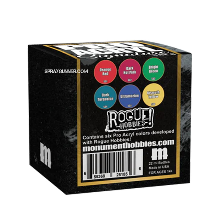 Monument Hobbies' Pro Acryl Signature Series Set 6 - Rogue Hobbies