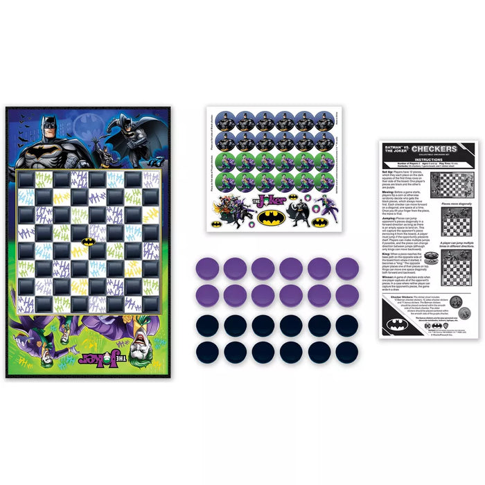 BATMAN VS JOKER CHECKERS New - Tistaminis