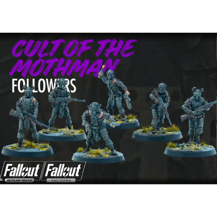 FALLOUT: MINIATURES - CULT OF THE MOTHMAN: FOLLOWERS