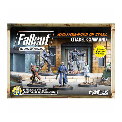 FALLOUT WASTELAND WARFARE BROTHERHOOD CITADEL COMMAND New - Tistaminis