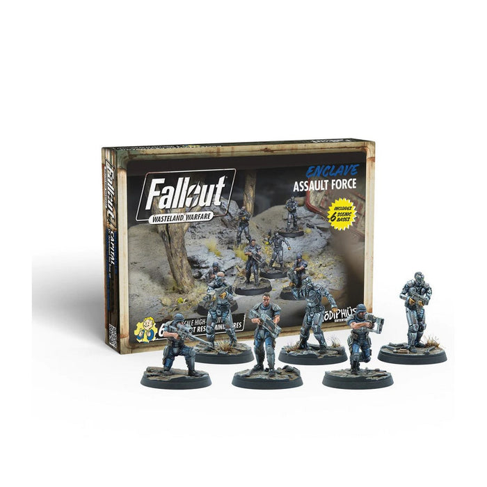 FALLOUT WASTELAND WARFARE ENCLAVE ASSAULT FORCE New - Tistaminis