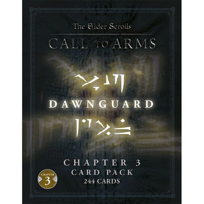 ELDER SCROLLS CHAPTER 3 CARD PACK DAWNGUARD NEW - Tistaminis