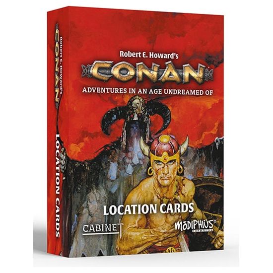 CONAN: LOCATION CARDS New - Tistaminis