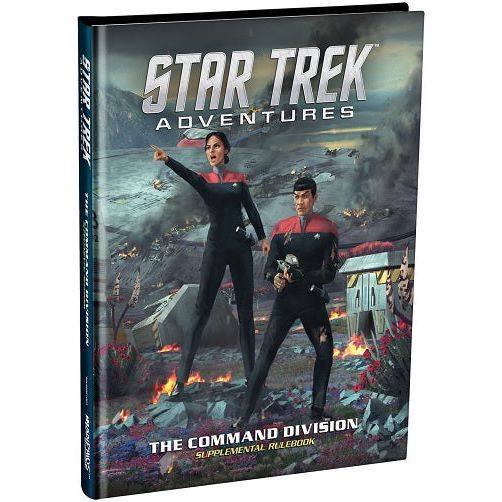 STAR TREK ADVENTURES COMMAND DIVISION HC New - Tistaminis