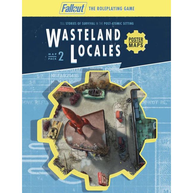 FALLOUT RPG MAP PACK 2: WASTELAND LOCALES