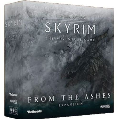 The Elder Scrolls: Skyrim: Adventure Board Game From the Ashes Expansion New - Tistaminis
