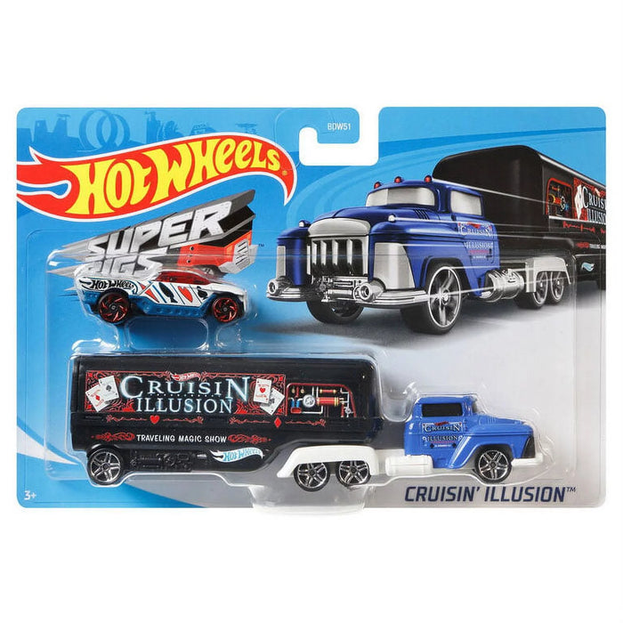 Hot Wheels 1:64 Super Rigs Cruisin' Illusion - Tistaminis