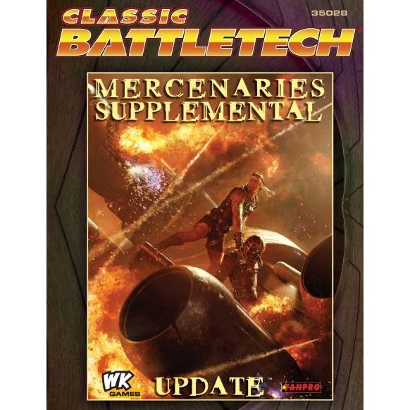 CLASSIC BATTLETECH MERCENARIES SUPPLEMENTAL UPDATE New - Tistaminis