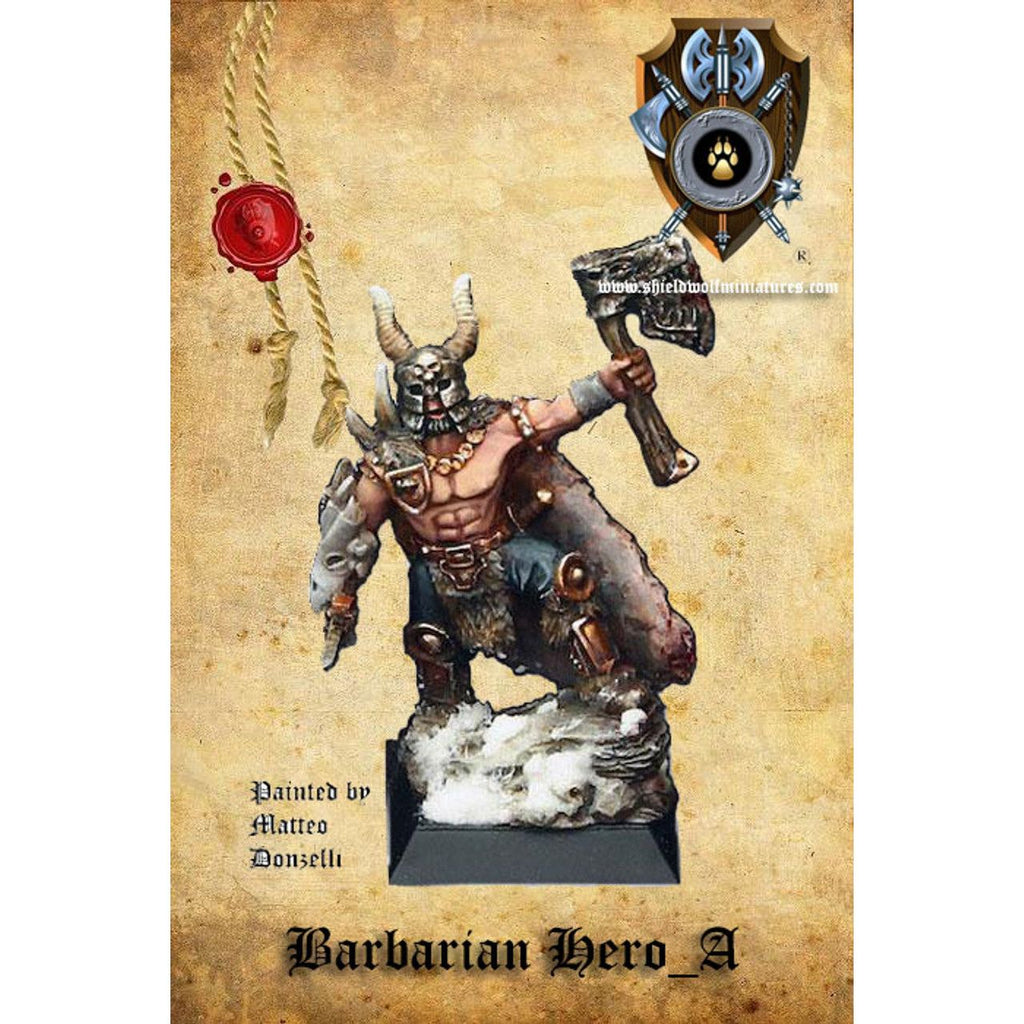 Shieldwolf Northern Alliance Barbarian Hero (A) New - Tistaminis