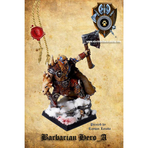 Shieldwolf Northern Alliance Barbarian Hero (A) New - Tistaminis