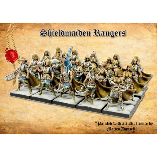 Shieldwolf Northern Alliance Shieldmaiden Infantry/Rangers (Box) New - Tistaminis