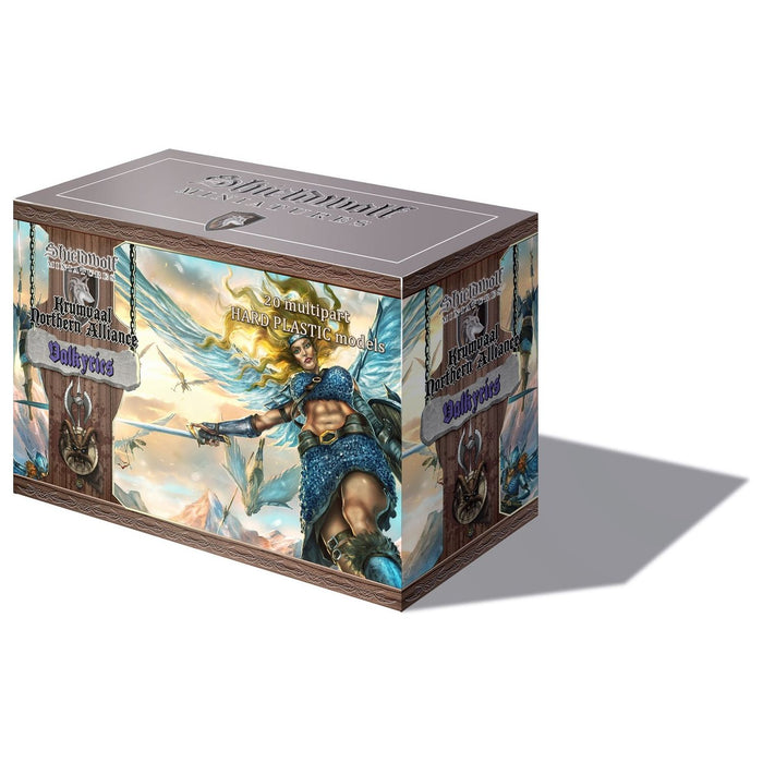 Shieldwolf Miniatures Northern Alliance Valkyires Plastic Kit (Box) New - Tistaminis