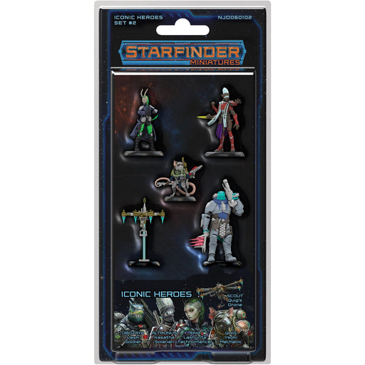 STARFINDER MINIS: ICONIC HEROES SET 2 (24) New - Tistaminis