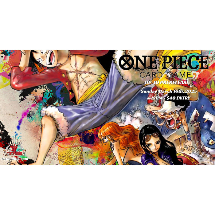 One Piece OP-10 Prerelease Sunday March 16