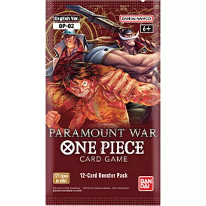 One Piece Paramount War Booster Pack (x1) New - Tistaminis