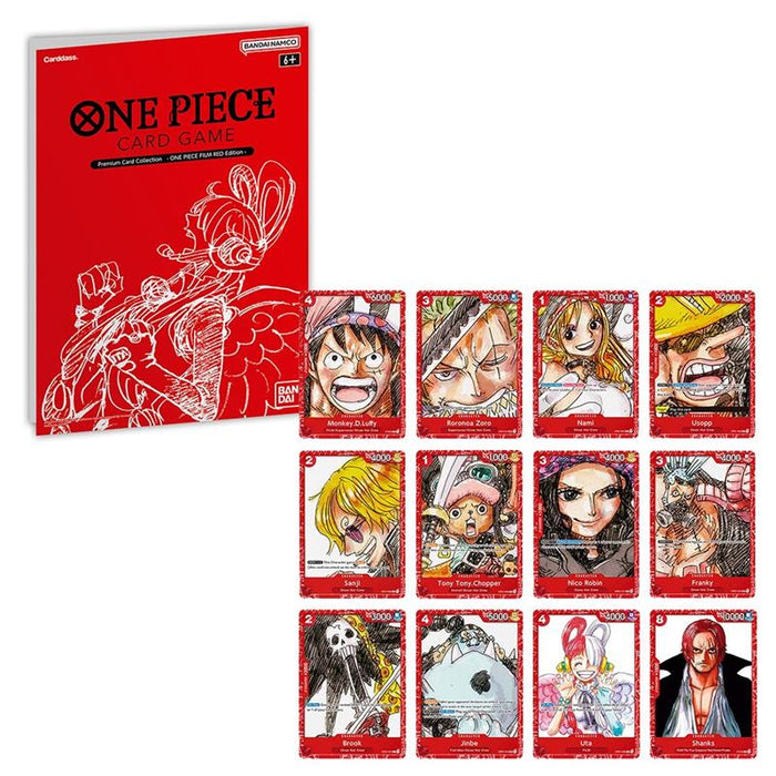 ONE PIECE CG PREMIUM CARD COLLECTION FILM RED ED New - Tistaminis