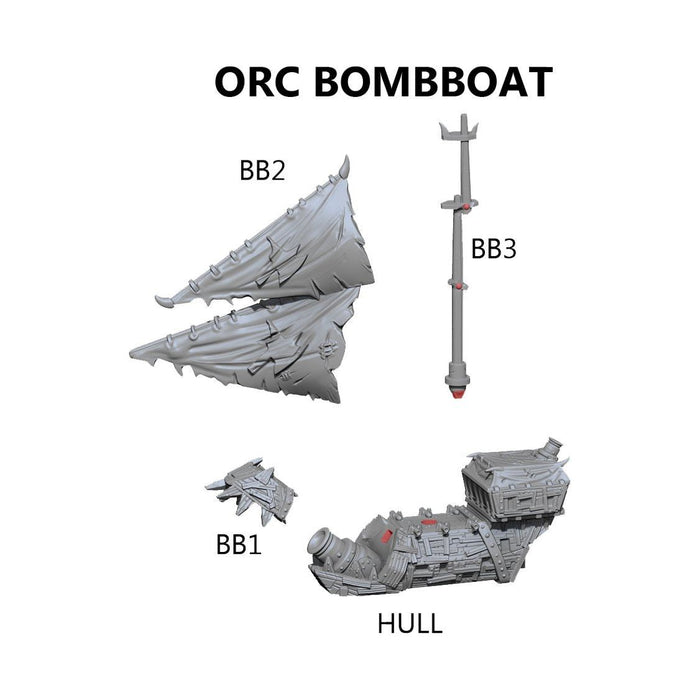 Armada Orc Bombboat New