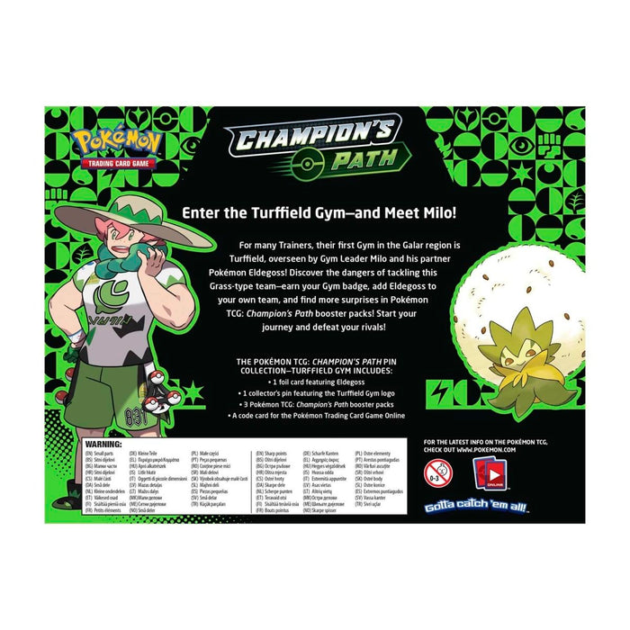 Pokemon Champions Path Pin Collection - Eldegoss