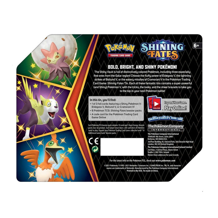 Pokemon Shining Fates Tin Eldegoss V