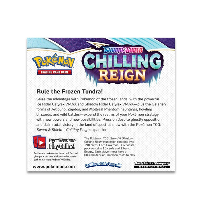 POKEMON CHILLING REIGN BOOSTER BOX