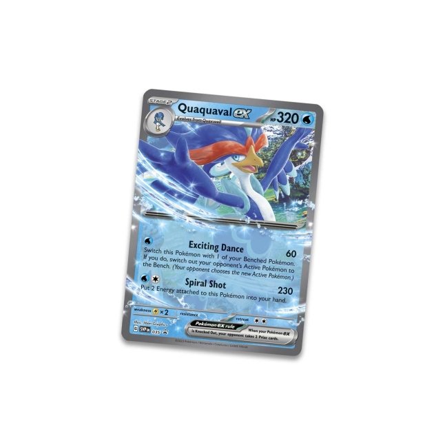 POKEMON PALDEA PARTNERS TIN - Quaquaval EX