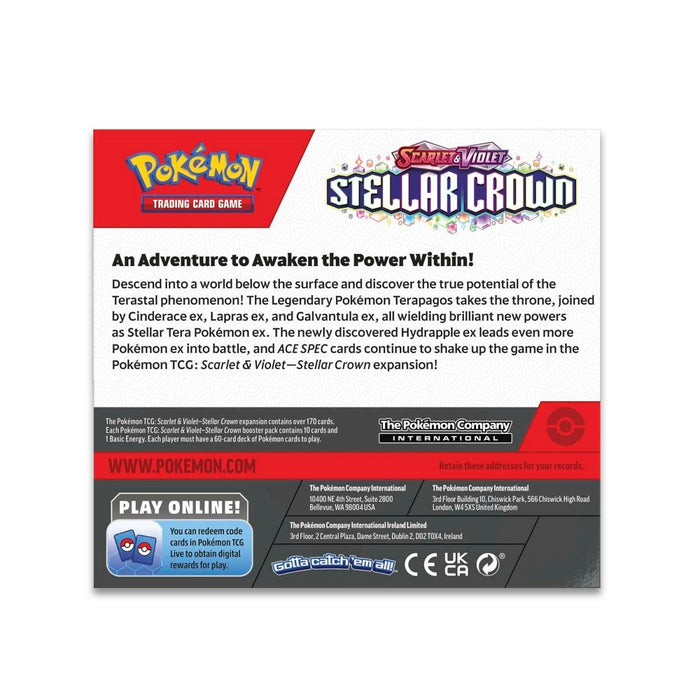 POKEMON STELLAR CROWN BOOSTER BOX