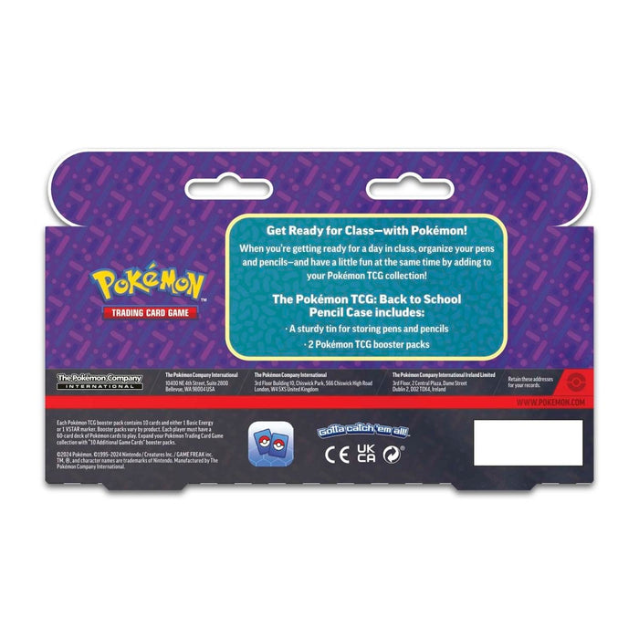 POKEMON BACK TO SCHOOL PENCIL CASE 2024