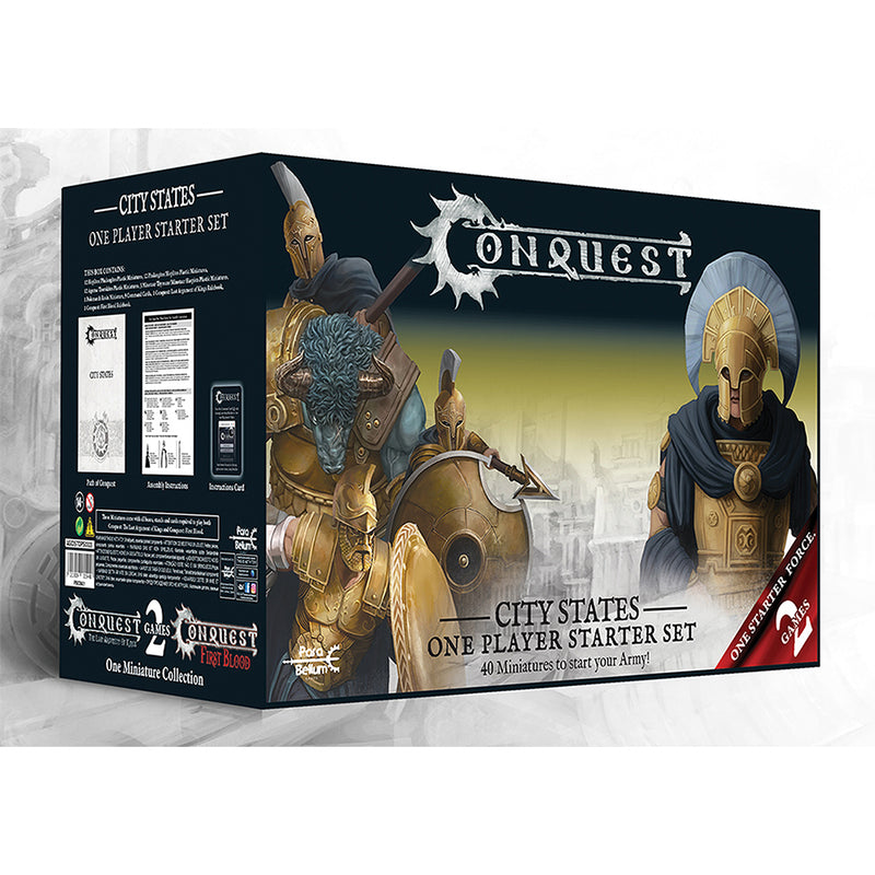 Conquest	City States: Conquest 1 player Starter Set New - Tistaminis