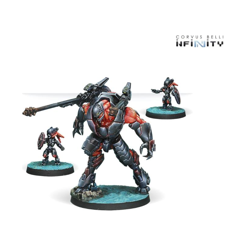 Infinity: Combined Army Overdron Batroids New