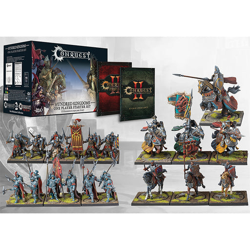 Conquest	Hundred Kingdoms: Conquest 1 player Starter Set New - Tistaminis