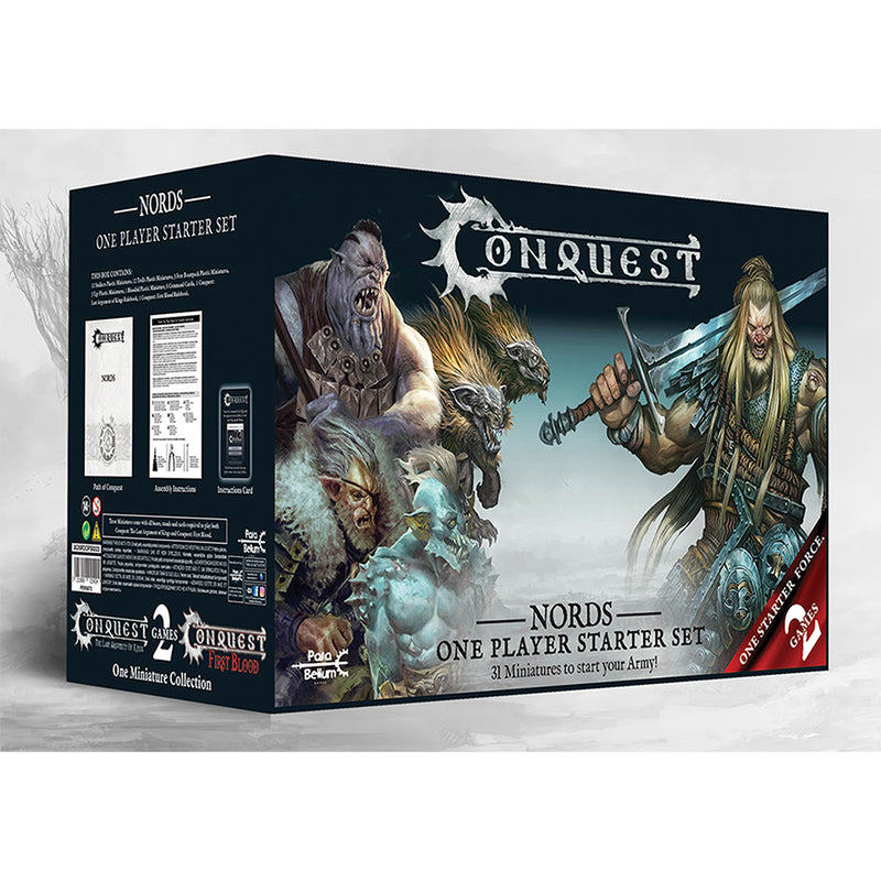 Conquest	Nords: Conquest 1 player Starter Set New - Tistaminis