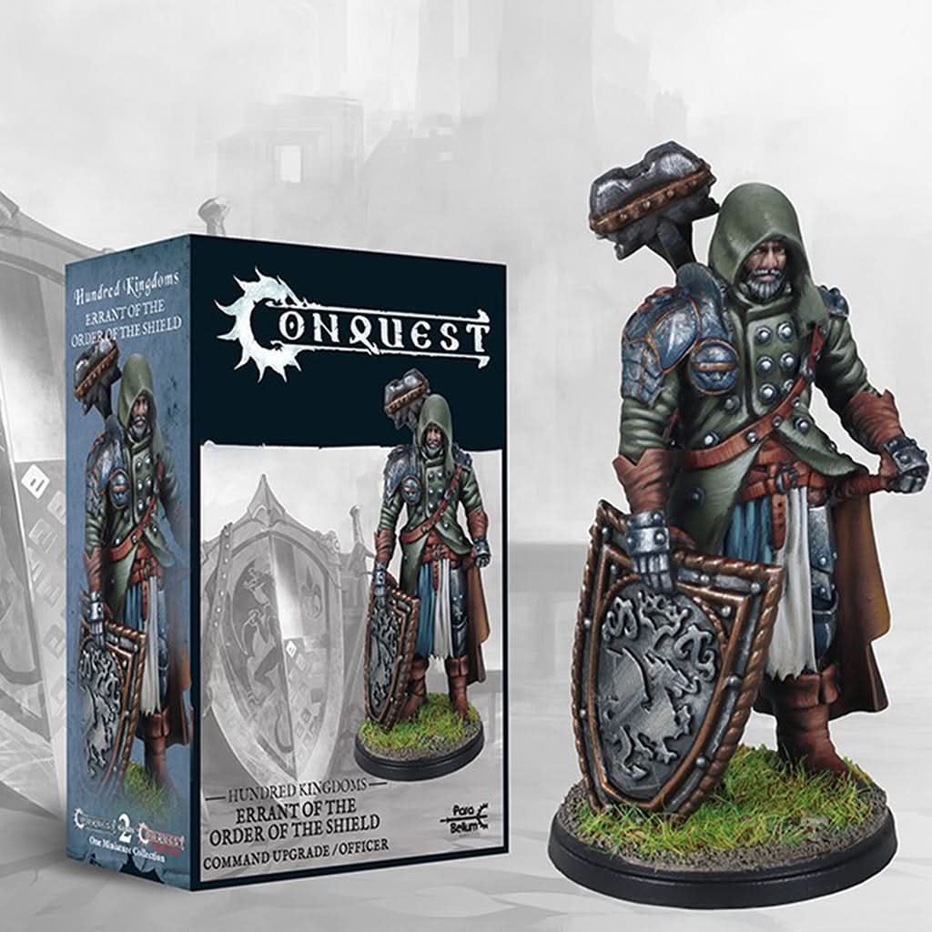 Conquest Hundred Kingdoms: Errant of the Order of the Shield (Officer)