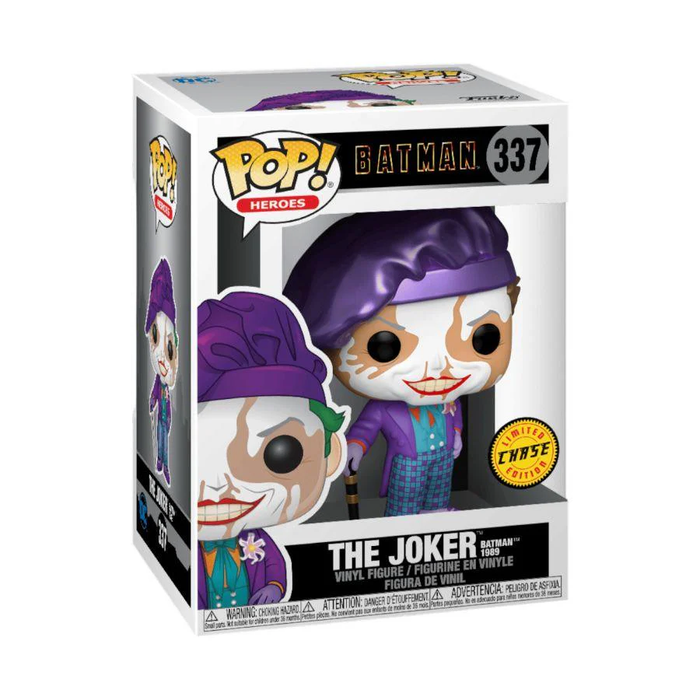 FUNKO POP DC BATMAN JOKER 1989 #337 - CHASE