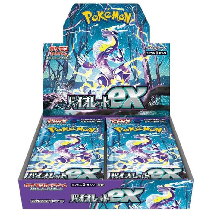 Pokemon Japanese Violet EX Booster Box New - Tistaminis