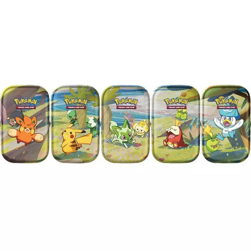 Pokemon Paldea Friends Mini Tins (x1 Random) New - Tistaminis