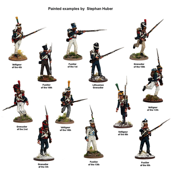 Perry Miniatures Napoleonic Duchy of Warsaw Infantry Battalion 1807-14 New - Tistaminis