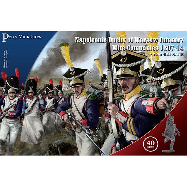 Perry Miniatures Napoleonic Duchy of Warsaw Infantry, Elite Companies 1807-14 New - Tistaminis