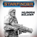 STARFINDER MASTERCLASS MINIS - HUMAN SOLDIER (100) New - Tistaminis