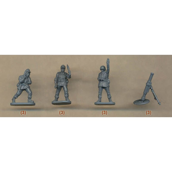 Plastic Soldier Company 15MM LATE WAR GERMAN HEAVY WEAPONS 60 pcs New - Tistaminis