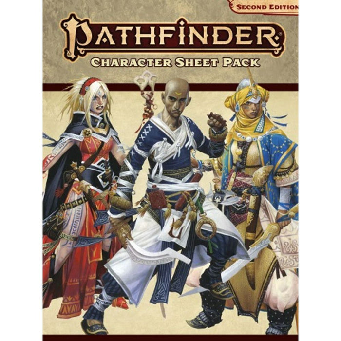 PATHFINDER 2E CHARACTER SHEET PACK - Tistaminis