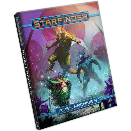 STARFINDER RPG ALIEN ARCHIVE 4 HC New - Tistaminis